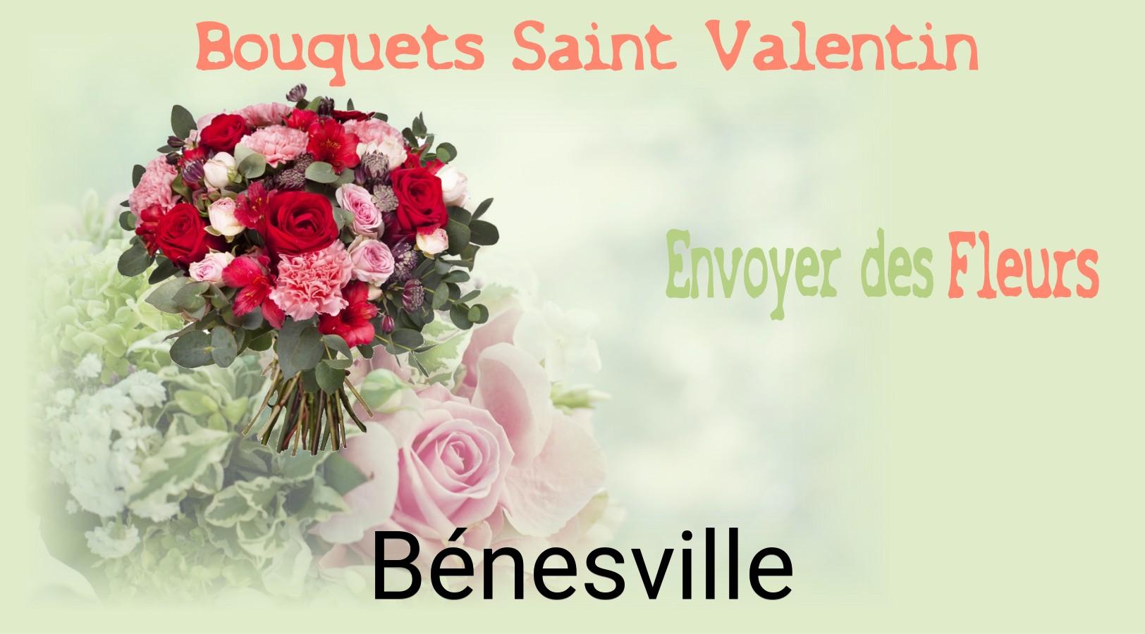 Roses de Saint-Valentin livrées à Bénesville